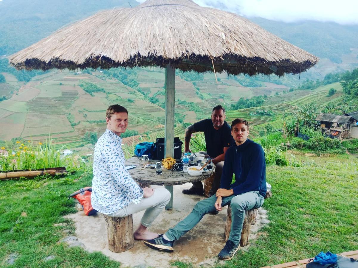 Mu Cang Chai Big View Homestay, Tour & Vegetarian Exterior foto